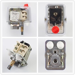 FBANG สวิตช์แรงดัน 5.5-8MPa SPDT G3/8 เครื่องอัดอากาศ ตัวควบคุมอัตโนมัติ แบบลูกบิด IP54 - Product Image 1