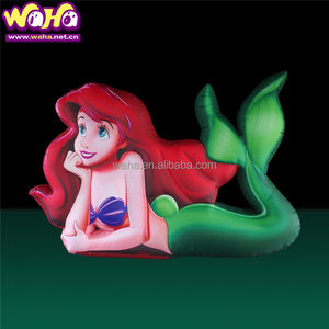 Publicité personnalisée gros <span class=keywords><strong>ballon</strong></span> <span class=keywords><strong>gonflable</strong></span> animal dessin animé mascotte géant <span class=keywords><strong>gonflable</strong></span> La sirène <span class=keywords><strong>sculpture</strong></span> - Product Image 3