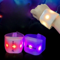 15 Couleur Sangle Glitter Bracelet Concert Télécommande Lumière Contrôle Numérique Musique Festival Lumière Promotionnel Bracelets