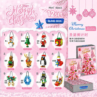 Nouvelle Boîte Surprise de Noël 2026 - Calendrier de l'Avent 24 Jours - Coffret Cadeau de Blocs de Construction - Jouet