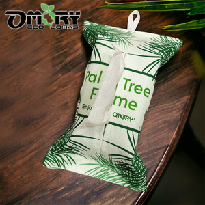 OMORY Funda para pañuelos de algodón y lino resistente, colgante, 21x33CM, tipo bolsa para pañuelos, para colocación plana - Product Image 5