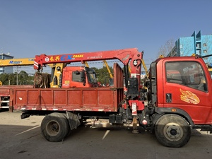 Grúa de Carga para Camión de 5T Confiable con Radio de Trabajo de 8.6m, Caja de Carga de 3.5m y Giro de 360° °   Rotación para Carga de Mercancías en Obras de Construcción - Product Image 5