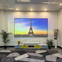 Écran de projection ALR VisualMr 100/120 pouces Fresnel 5.0 Pro à cadre fixe avec bordure de 1 cm pour projecteur à longue focale 8K UHD Home Cinéma