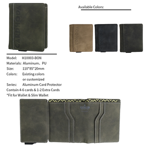 Porte-cartes de crédit antivol avec blocage RFID, fermeture ouverte, doublure en PU, grande capacité, portefeuille court unisexe, sac à main protecteur - Product Image 5