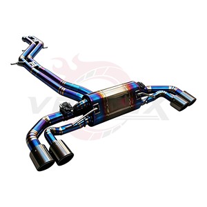 Vortex Titanium Valvetronic Exhaust for Porsche Cayenne E3 9Y0 3.0T 2019 Catback Muffler Quad Tips - Product Image 5