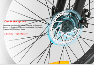Bicicleta eléctrica de montaña de acero al carbono de 24'' en stock en el Reino Unido, envío gratis. - Product Image 5
