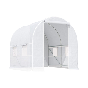 <span class=keywords><strong>Serre</strong></span> <span class=keywords><strong>de</strong></span> <span class=keywords><strong>jardin</strong></span> moderne portable 2,5 x 2 x 2 m, <span class=keywords><strong>jardin</strong></span> accessible, fenêtres en maille, cadre en acier, facile à assembler - Product Image 1