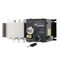 Interrupteur de transfert automatique double alimentation PKQ3-100A 4P classe PC AC 400V 100A pour générateur diesel usage industriel IP67 3kA 50Hz/60Hz