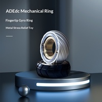 ADEdc DQ-885 Mechanischer Ring 1. Generation Fingerspitzen-Gyro-Spin Stressabbau Klassisches Spielzeug Metall Erwachsenen-EDC Fensterbox