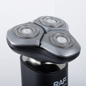 RAF Floating Fit Shaver for Men Rotary Rechargeable <b>Waterproof</b> Portable Travel Facial Hair 5w Shaver Mini Shav - Product Image 6