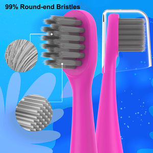 Compatible avec la brosse à dents électrique Burst, poils souples pour enfants 3-6-12 ans, protection des dents <span class=keywords><strong>ultra</strong></span>-fine de la petite tête - Product Image 3