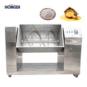 Mélangeur de particules en forme de U, mélangeur de poudre en acier inoxydable, mélangeur alimentaire à tambour, mélangeur horizontal à spirale - Product Image 1