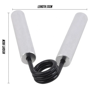 Fortalecedor de agarre resistente, ejercitador de mano de antebrazo de Metal, entrenador de fuerza de agarre manual para Fitness - Product Image 4