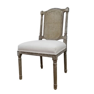 KVJ-2773 <span class=keywords><strong>Chaise</strong></span> de mariage moderne pour hôtel, <span class=keywords><strong>chaise</strong></span> Louis rembourrée avec dossier carré et coussin, vente en gros - Product Image 6