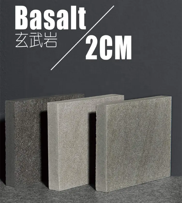 Telhas de <span class=keywords><strong>basalto</strong></span> exterior de 2cm, telha de porcelana quadrada de 20mm