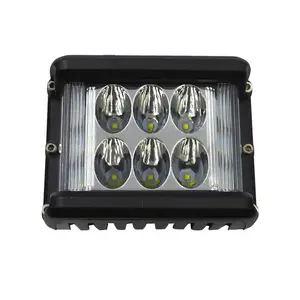 Car led working light 12LED three side 60W luminescent side luminescent light white blue ray spotlights suv refit lamp