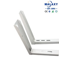 Support mural anti-vibration robuste Malaxy pour climatiseur split, pliable, universel, en acier inoxydable
