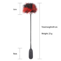 Fouet à cheveux turc double tête en cuir, outils de flirt pour couple, jouets sexuels BDSM, fouet de fessée