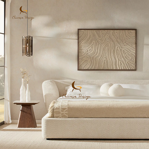 <span class=keywords><strong>Letto</strong></span> matrimoniale king size con piattaforma imbottita in velluto bianco <span class=keywords><strong>francese</strong></span>, con contenitore, set mobili camera da <span class=keywords><strong>letto</strong></span>, <span class=keywords><strong>letto</strong></span> semi-doppio per villa - Product Image 2