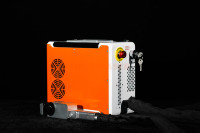 Limpiador Láser de Pulso Portátil de 50W para Mochila, para Eliminar Óxido, Pintura y Aceite en Estructuras y Equipos Metálicos en Sitio