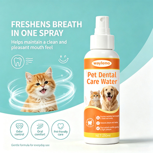 Eau dentaire pour animaux Waylemo, <span class=keywords><strong>propolis</strong></span>, thé vert, chrysanthème sauvage, bioenzyme, erythritol, protège les gencives et les dents, 250 ml - Product Image 5
