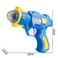 Pistolet jouet sonore lumineux pour enfants, pistolet électrique musical avec lumières LED et effets sonores pour jouer en extérieur