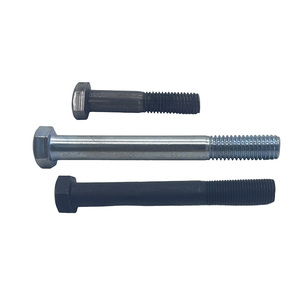 Tornillos de Cabeza Hexagonal de Acero de Alta Resistencia y Calidad, Recubrimiento de Óxido Negro, Longitud Personalizada, Rosca Completa/Parcial, para Reparación/Reemplazo de Motores de Motocicleta - Product Image 4