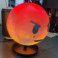 Сферический LED-экран P1.8 GOB для планетария и научного музея, 360-градусный панорамный дисплей-глобус для научно-образовательных выставок и проектов