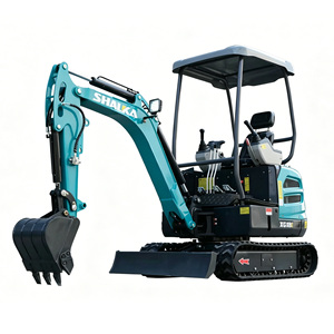 Miniexcavadora Hidráulica SHAIKKA XG20E de 2.0 Toneladas, Nueva Excavadora Pequeña de la Ventura Sino-Japonesa para Uso en Construcción y Agricultura - Product Image 4