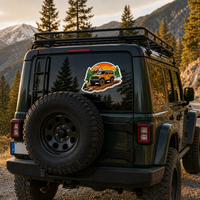 Autocollants personnalisés pour camping-car, autocollants en PVC découpés à la forme, résistants aux UV et imperméables, autocollants personnalisés pour voiture, pour fenêtre de véhicule, camion, camping, impression