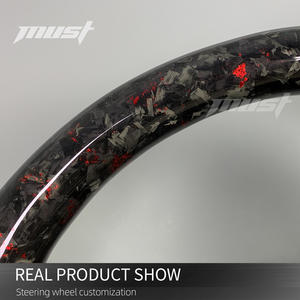 <span class=keywords><strong>Volante</strong></span> de fibra de carbono <span class=keywords><strong>deportivo</strong></span> forjado rojo de lujo personalizado <span class=keywords><strong>para</strong></span> Chevrolet Silverado 1500 RST Suburban Tahoe Blazer 2019-2023 - Product Image 5