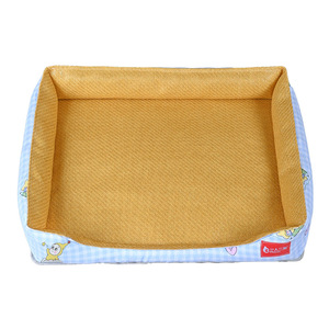Summer rattan sleeping mat for cats, small dogs, kittens, and kittens - a cooling and soothing mat. - Product Image 2
