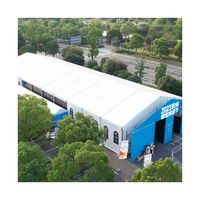 Nouvellement conception personnalisée 20x20 40X40 tente commerciale extérieure robuste 15 personnes bâche EventTent