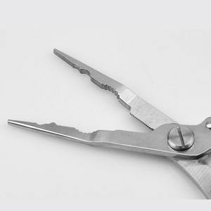 Alicates de pesca Ztc095 de acero inoxidable con mango azul, cortadores de línea para señuelos, accesorios para herramientas de pesca - Product Image 5