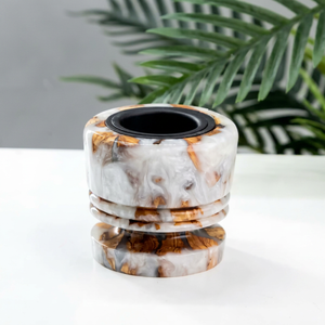 Brûleur à Bakhoor classique en résine et bois, porte-encens fait main pour Bakhoor, aromathérapie, parfum traditionnel et décoration - Product Image 1