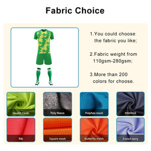 Maillots de football personnalisés pour hommes, respirants, pour l'été, uniformes d'équipe scolaire, impression numérique, col rond, manches courtes, séchage rapide, 100% polyester - Product Image 4