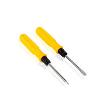 Tournevis double embout de qualité industrielle Xiaoyi, en acier chromé, avec manche en plastique, à fente et cruciforme, outils manuels polyvalents OEM