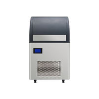Petit glaçon professionnel automatique commercial de bloc de 55kg/24h faisant la machine