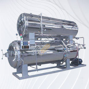 Kleine Tonijn Voedsel En Worst Fles Sterilisatie Pot Retort Kan Voedsel Sterilisator Machine Voor Verkoop - Product Image 3