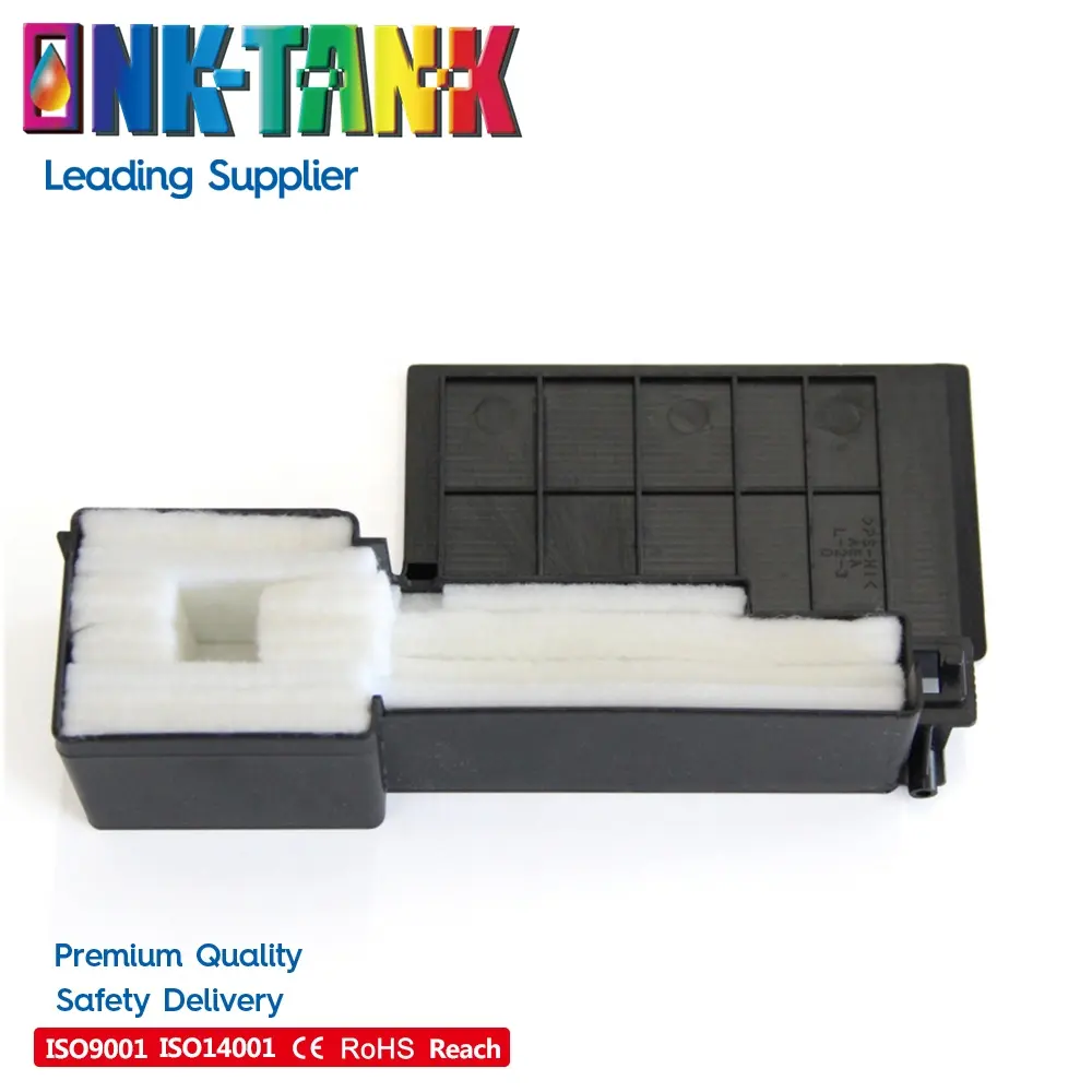 INK-TANK T664 L360 sünger uyumlu toplayıcı atık mürekkep tankı emici ped kutusu Epson L210 L380 L130 L405 l455 L355 L220 L386