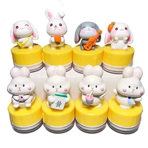 Fast Delivery 3D Cartoon Character Mini Animal Stamps Stamps For Kids Self-ink Stamps