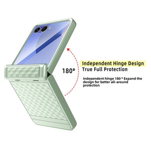 เคสโทรศัพท์ Samsung Z Flip 7 แบบพับได้ ดีไซน์ 3 มิติ ลายพื้นผิว  สำหรับใช้งานทุกโอกาส สไตล์อินสตาแกรม  วัสดุ PC แข็งแรง ทนทาน นำเข้าจากต่างประเทศ - Product Image 3