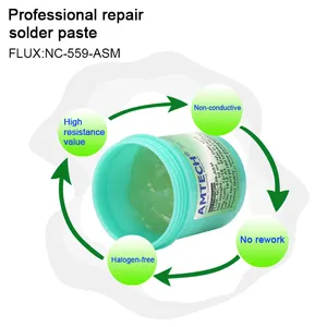 Löt paste Amtech NC-559-asm Original 100g Schweiß flussmittel BGA PCB No-Clean Reparatur werkzeuge Schweiß flussmittel