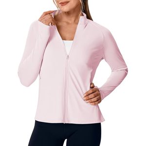 Chaqueta Deportiva para Mujer con Protección Solar UPF 50+, Ligera, con Cierre Completo, Protección UV, Elástica en 4 Direcciones, de Secado Rápido, Plegable, de Color Sólido - Product Image 1