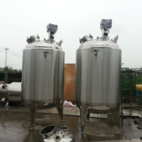 Réacteur de réservoir de mélange d'acier inoxydable avec l'agitateur/mélangeur utilisé pour la nourriture/boissons/cosmétiques
