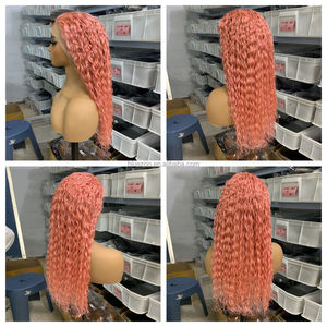 Pelucas de cabello humano rizado de 210% densidad de 10-30 pulgadas, pelucas de cabello Remy rizado Frontal de encaje 13x4 adecuadas para mujeres negras africanas - Product Image 5