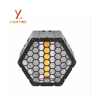Projecteur PAR LED 100W + 72 LED RGB 5050, 4/10/73 canaux DMX, pour éclairage de scène