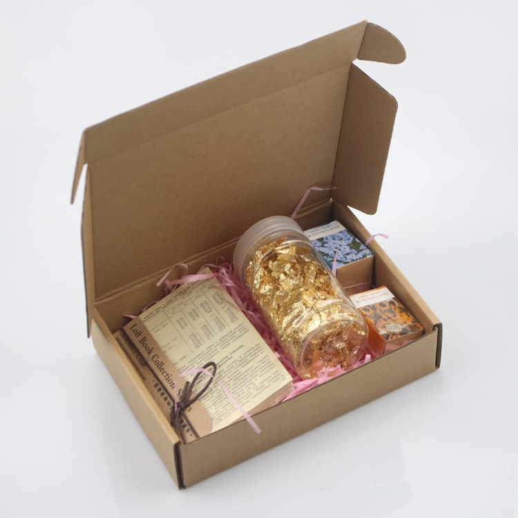 wholesale price large mailer boxes custom 6x9,8x5 Recyclable Kraft Corrugated Cardboard Boxes for E-Commerce