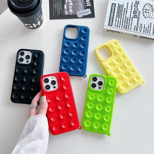Custodie per Telefono Lichicase Multicolore con Bordo Morbido e Ventosa per <span class=keywords><strong>iPhone</strong></span> 17, 17Air, 17Pro, 17ProMax, Guscio in Silicone - Product Image 2