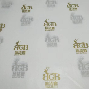 BINGJIELU Art <b>Paper</b> Roll 100GSM Gold Deer Logo Waterproof Coated Offset Printing Gift Craft <b>Paper</b> - Product Image 4